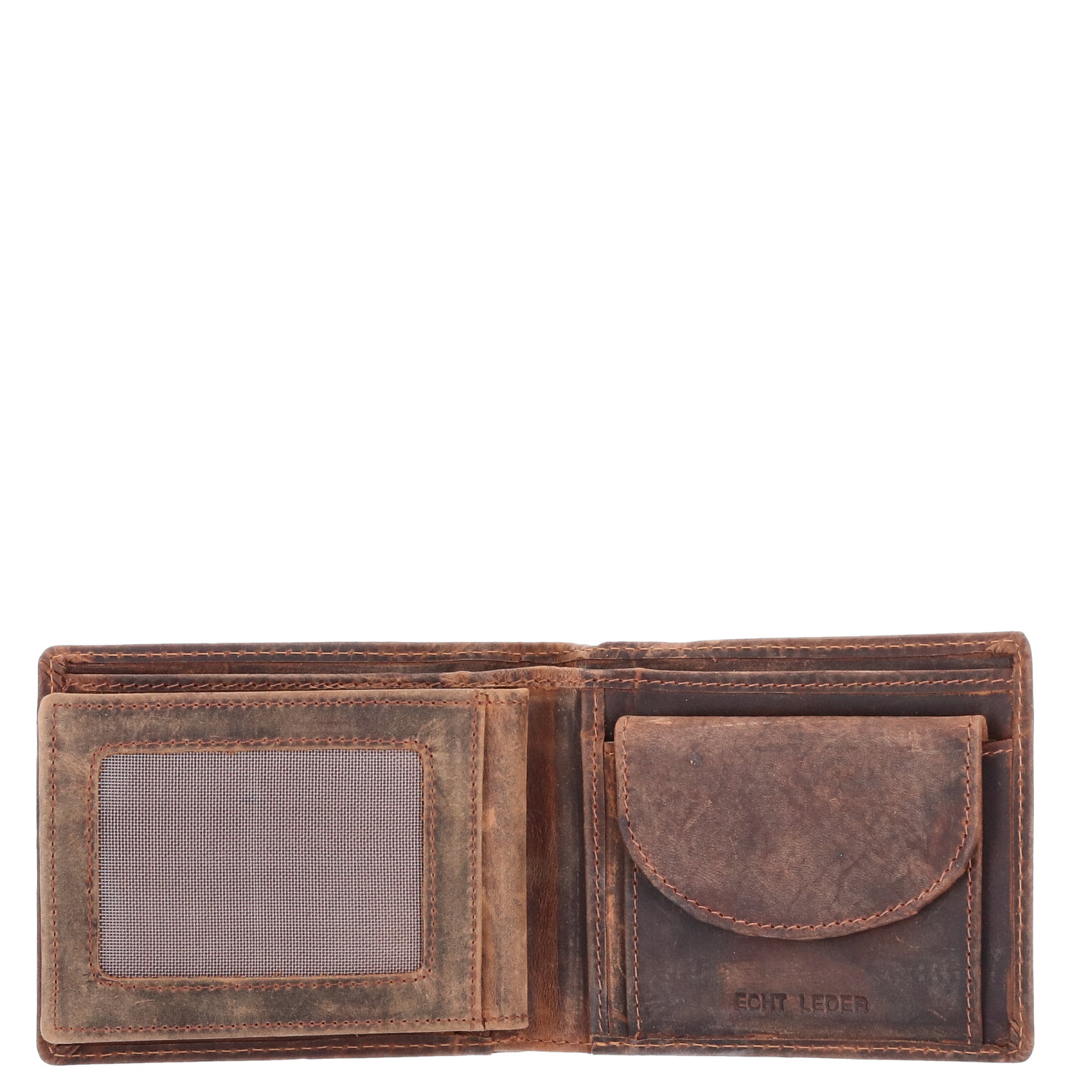 The Skandinavian Brand Leder Geldbörse Maritime braun Abbildung 4