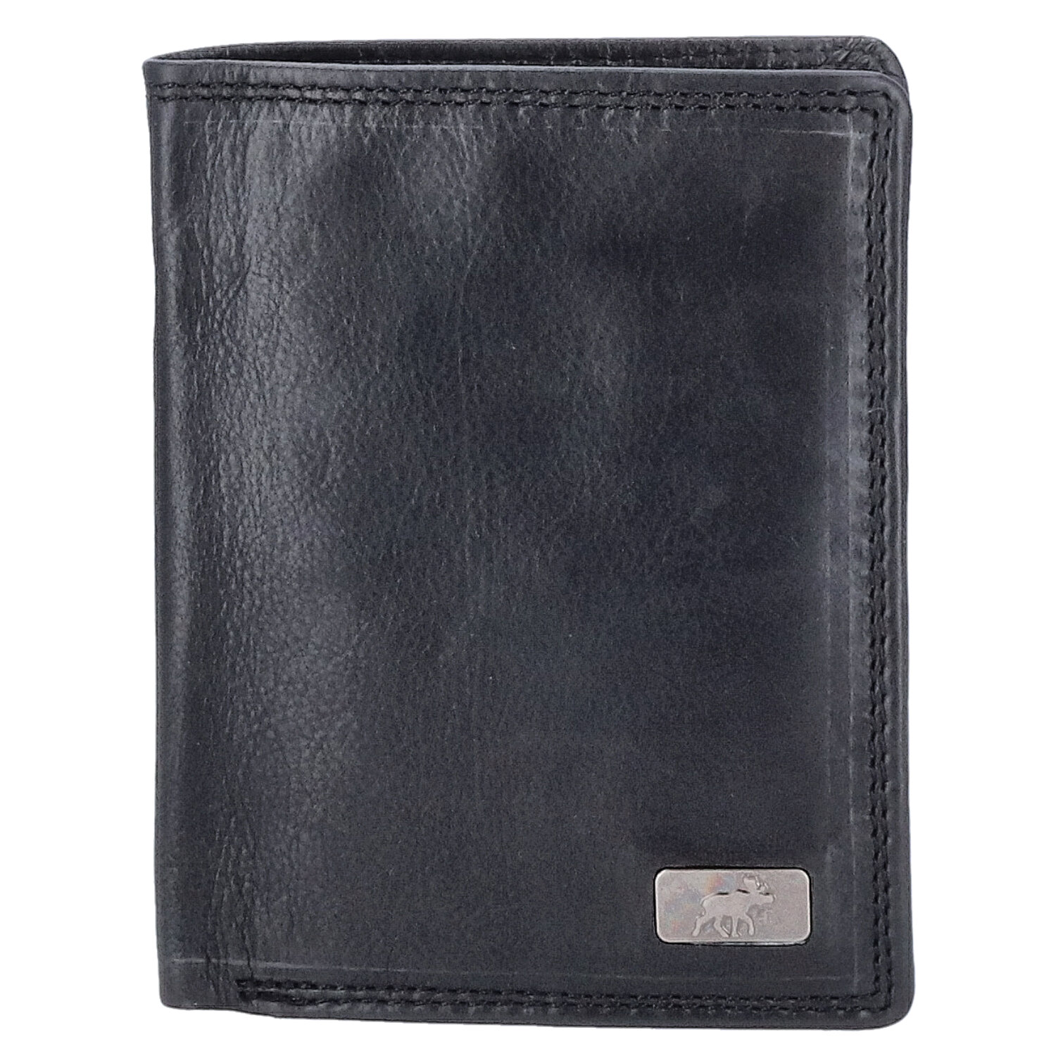 The Skandinavian Brand Herren Lederbörse hoch  Black Abbildung 1