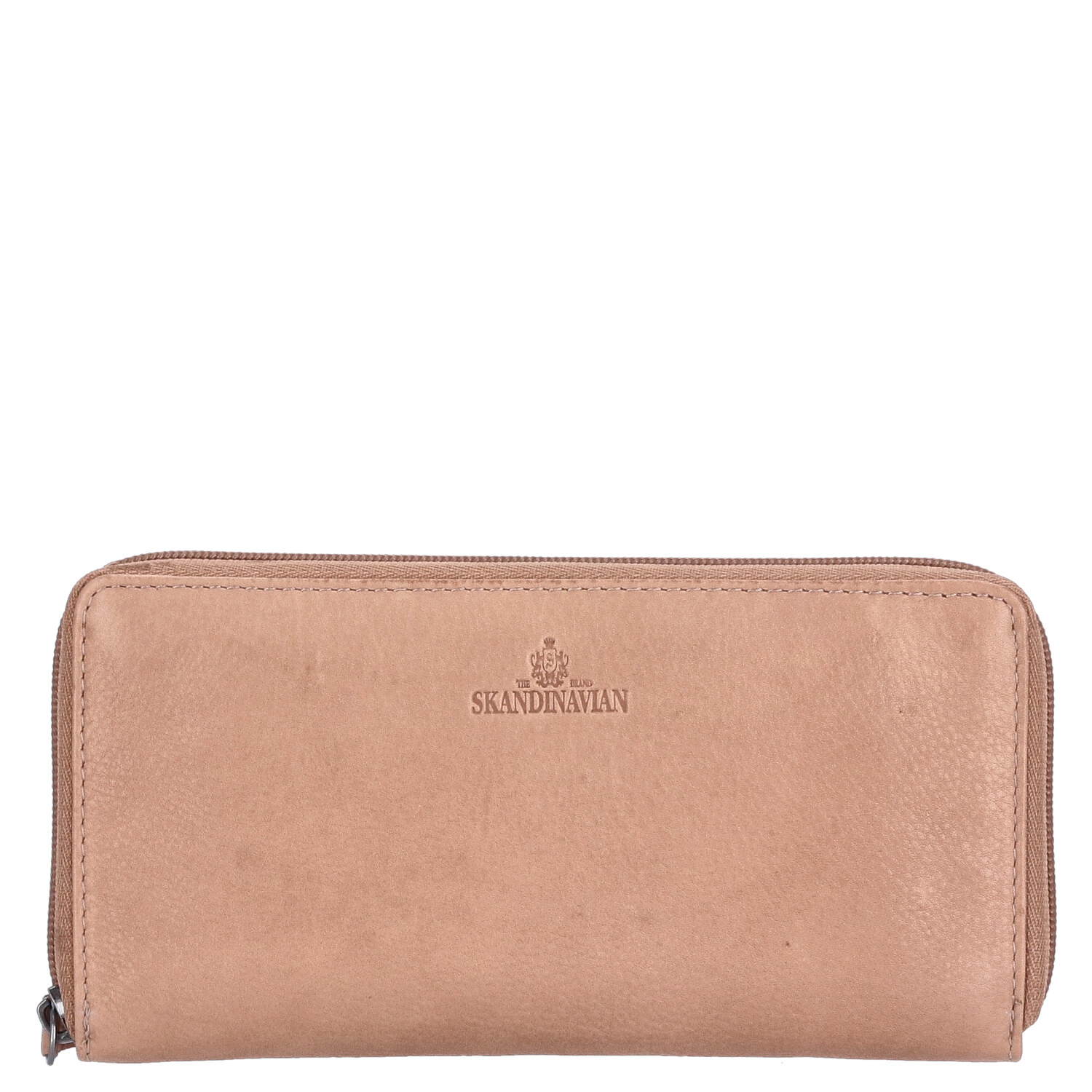 The Skandinavian Brand Damen Lederbörse Quer  beige Abbildung 4