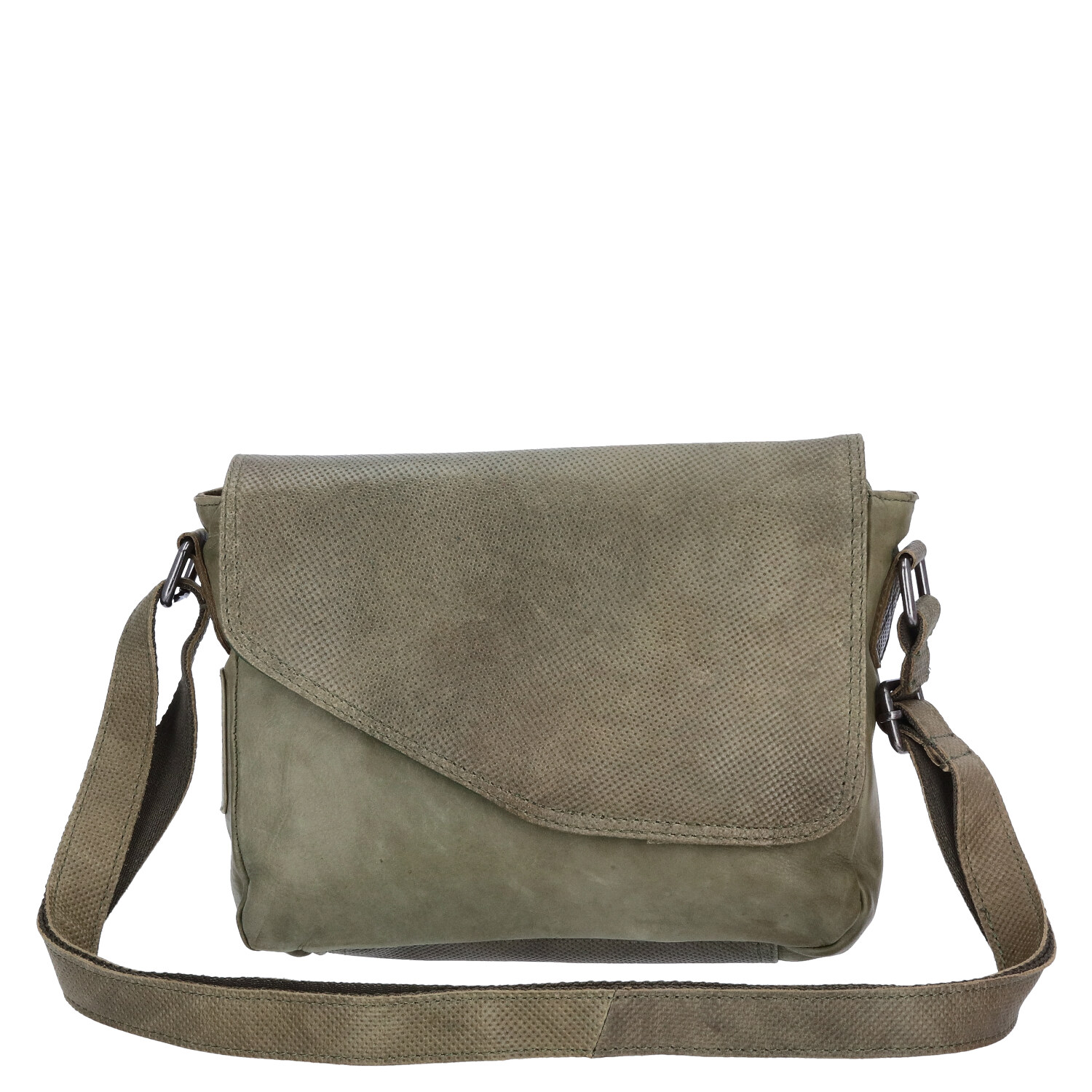 The Skandinavian Brand Damen Leder Umhängetasche  Green Abbildung 4