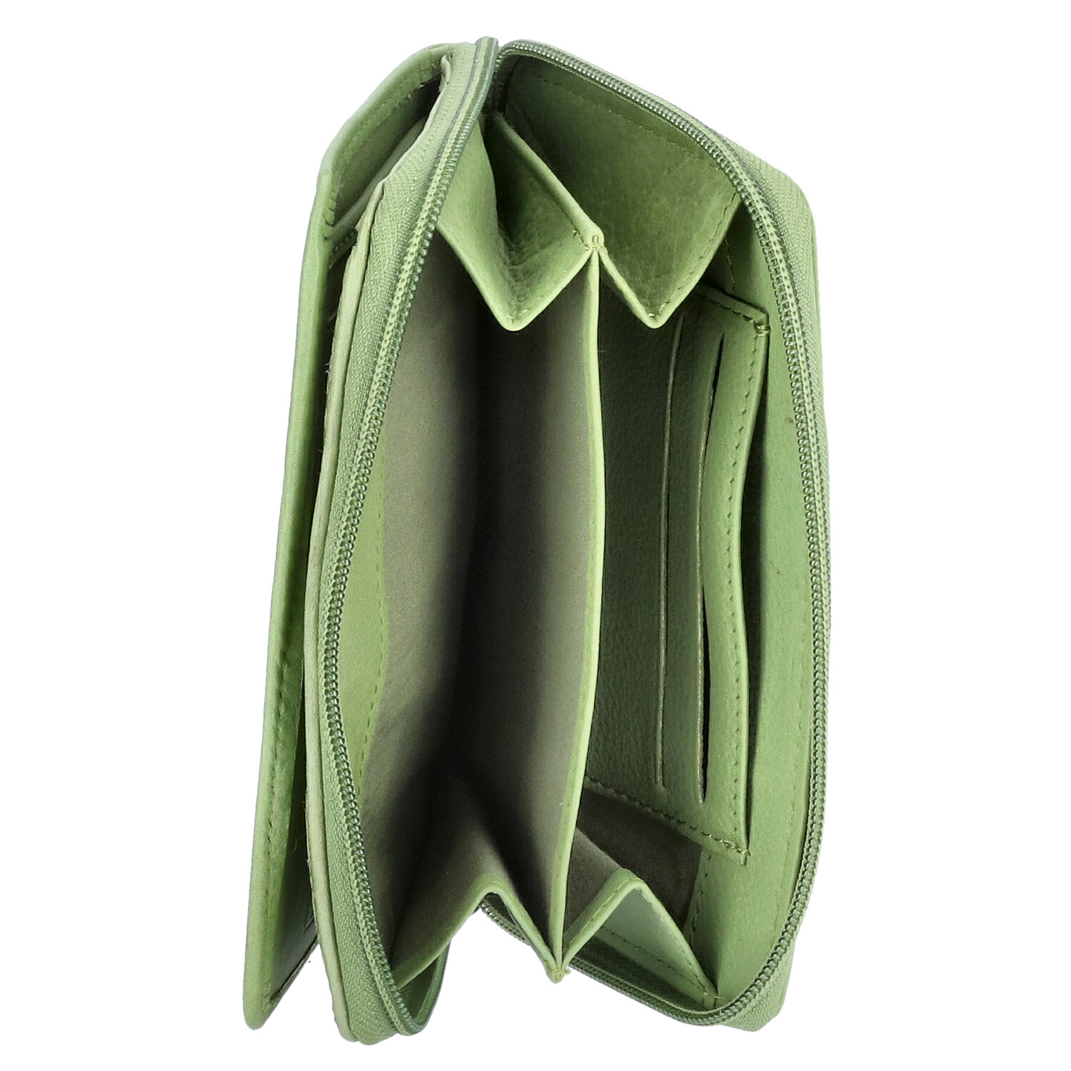 The Skandinavian Brand Damen Leder Geldbörse  grün Abbildung 5