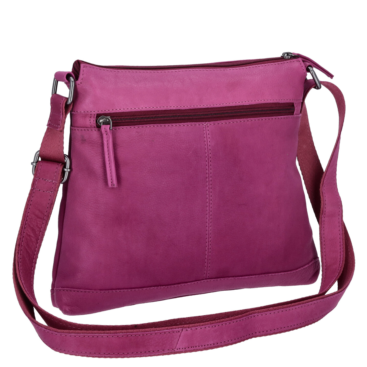 The Skandinavian Brand Leder Umhängetasche - Purple Abbildung 2