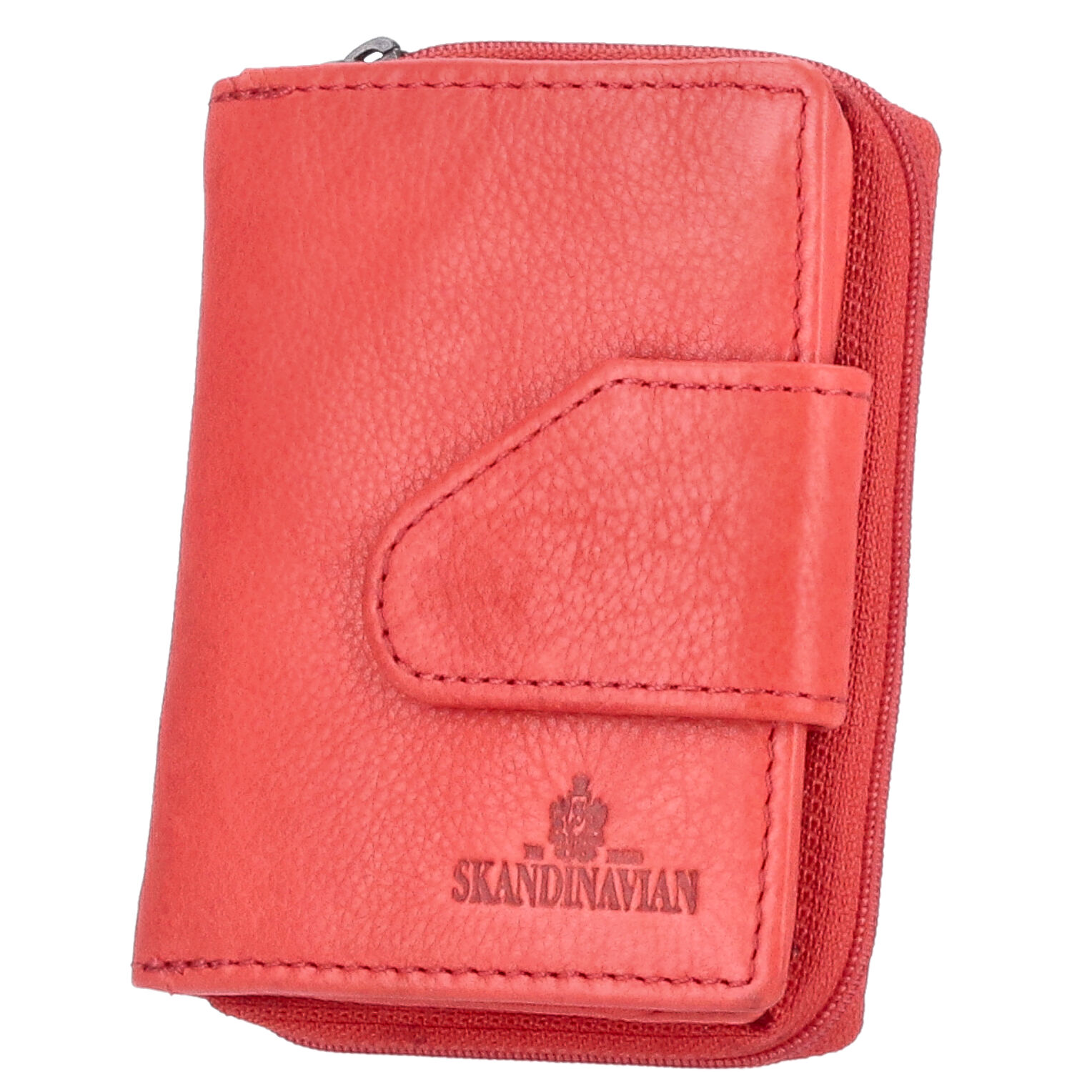 The Skandinavian Brand Leder Geldbörse  rot Abbildung 1 The Skandinavian Brand Leder Geldbörse  rot Abbildung 1