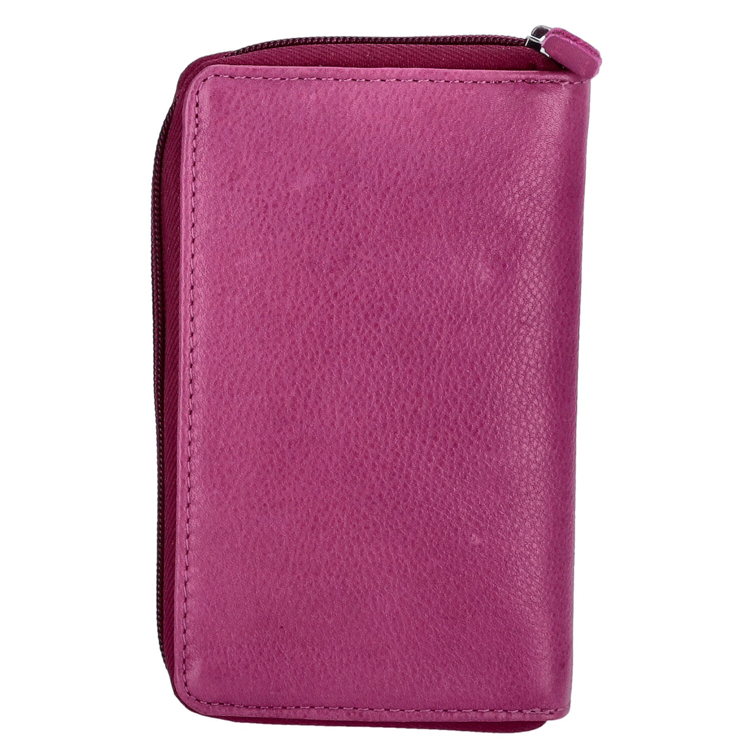 The Skandinavian Brand Damen Leder Geldbörse  fuchsia Abbildung 2