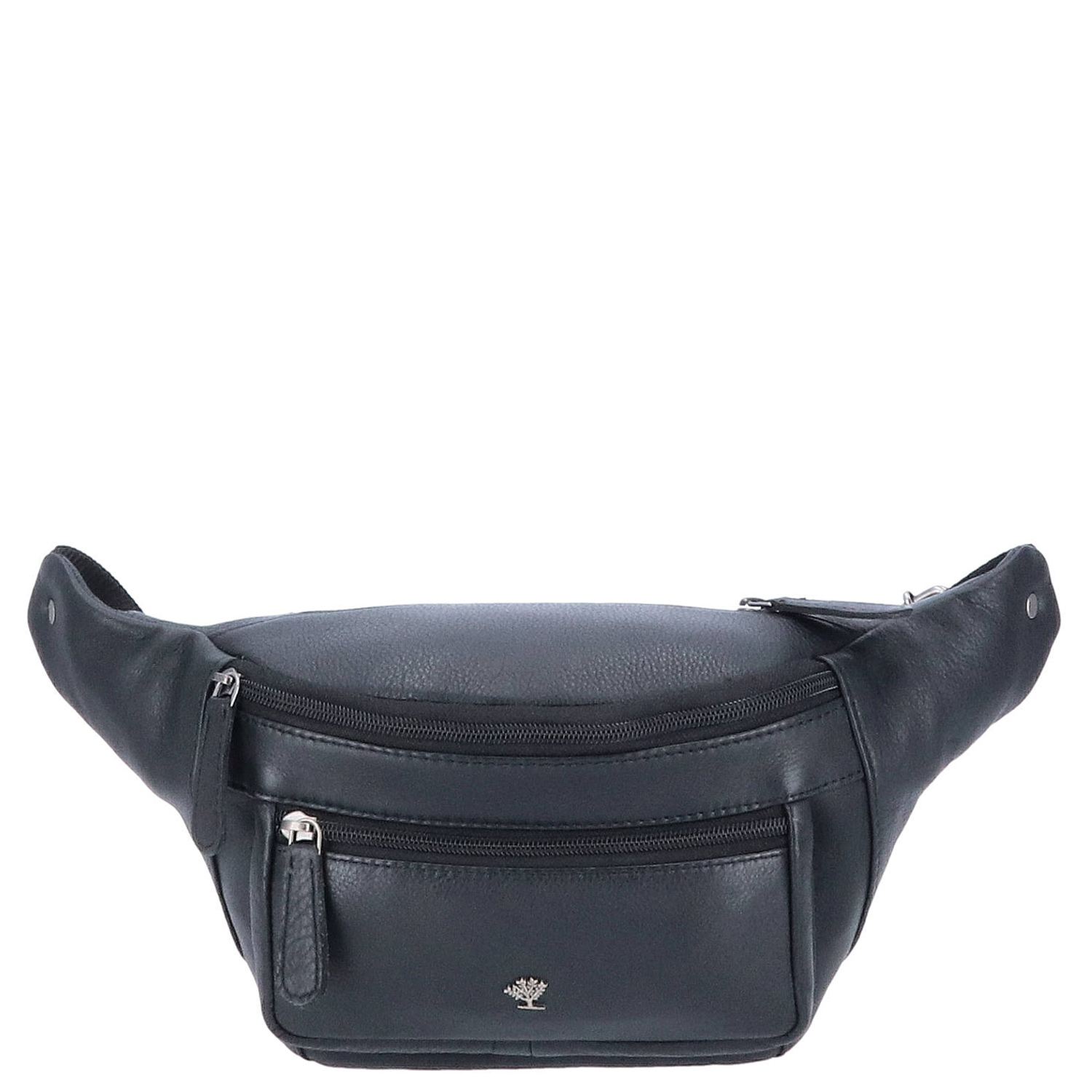 The Skandinavian Brand Leder Bauchtasche, Hüttasche, Body Bag  schwarz Abbildung 5