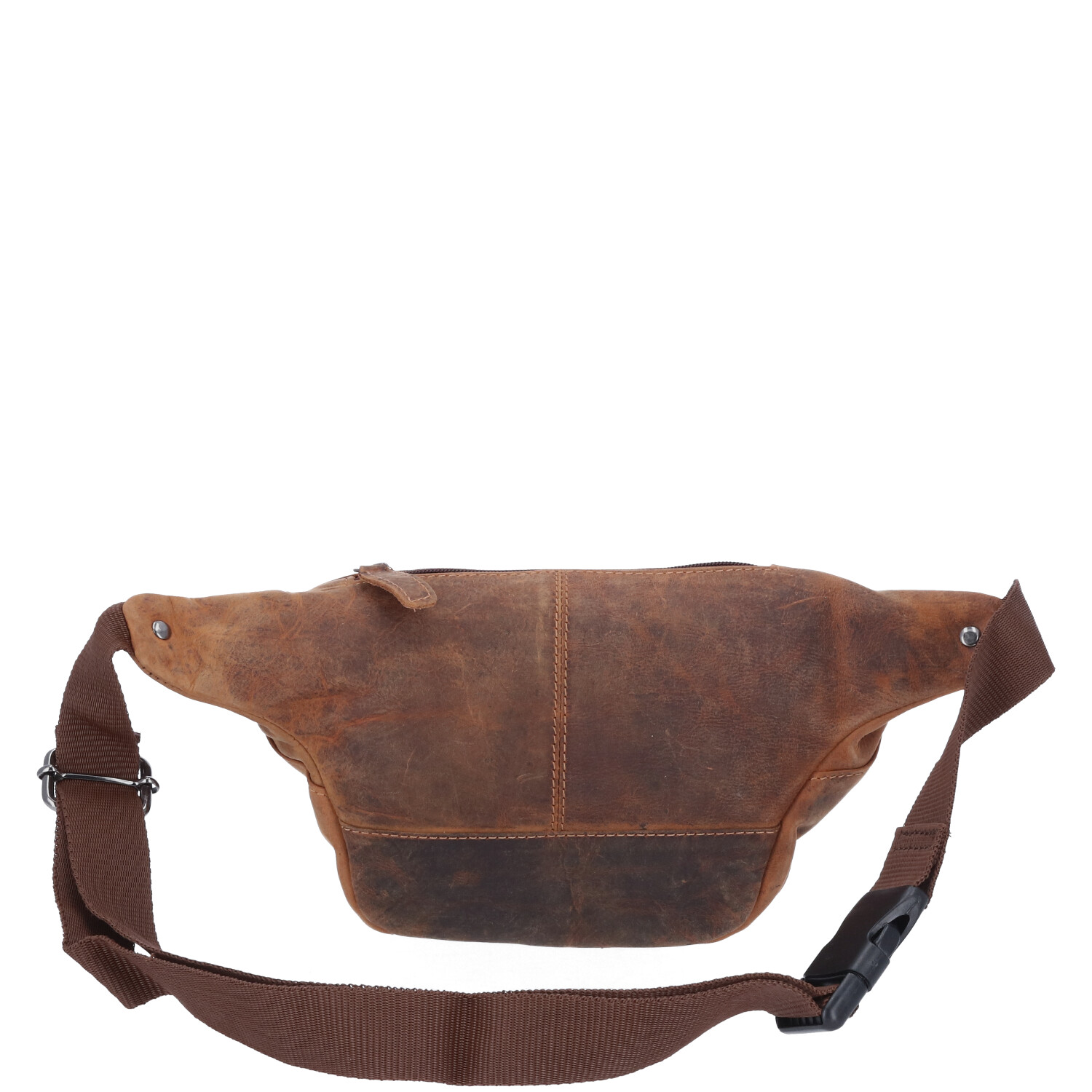 The Skandinavian Brand Leder Bauchtasche, Hüttasche, Body Bag  braun Abbildung 4