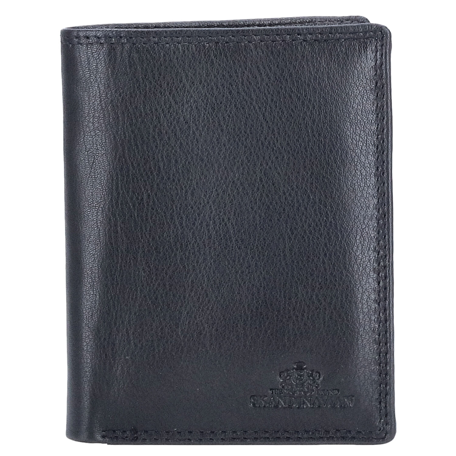 The Skandinavian Brand Herren Lederbörse Hoch  Black Abbildung 5