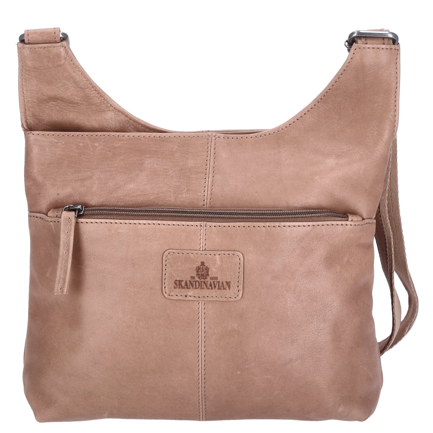 The Skandinavian Brand Leder Umhängetasche  beige Abbildung 1 The Skandinavian Brand Leder Umhängetasche  beige Abbildung 1