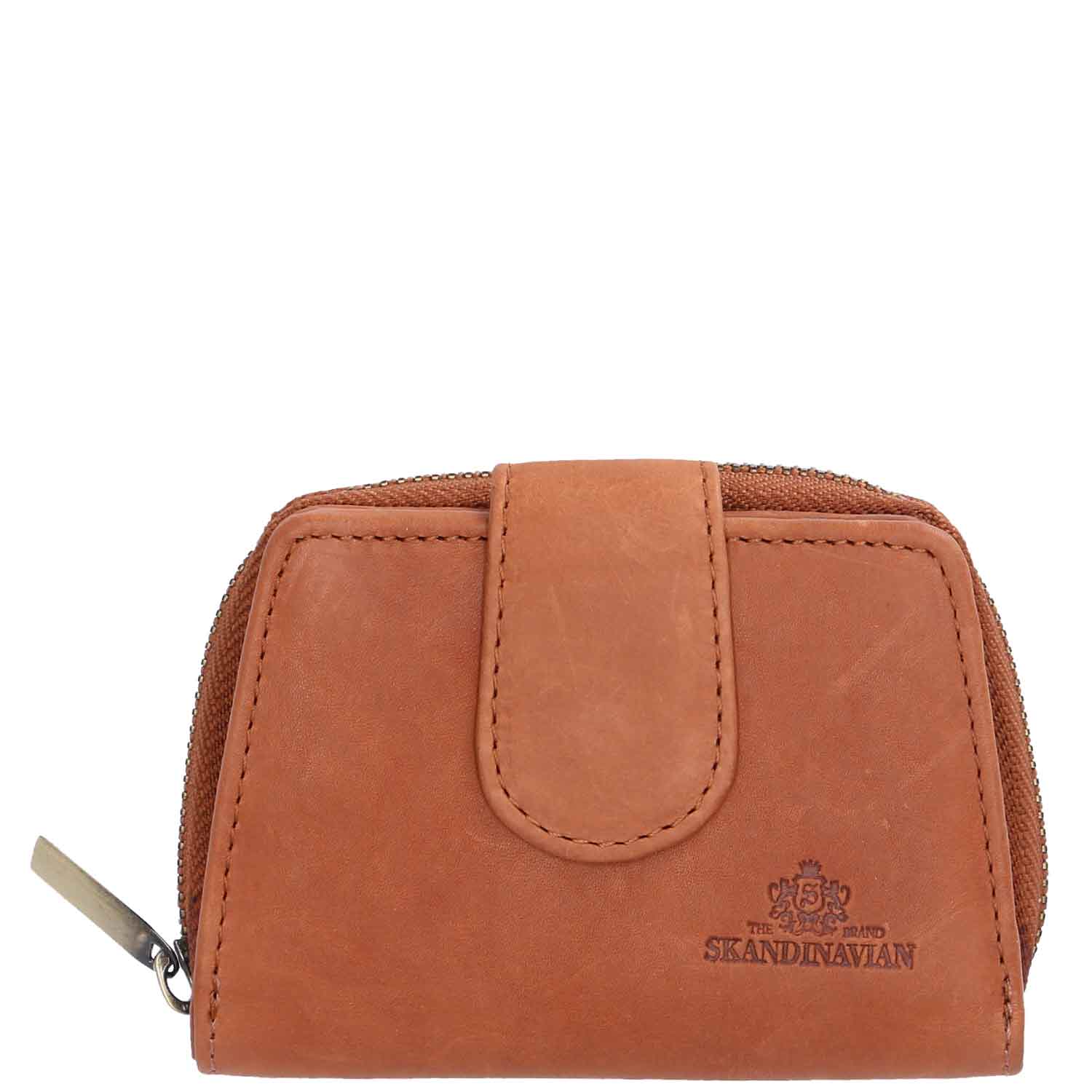 The Skandinavian Brand Geldbörse Lady Wallet - Cognac Abbildung 1