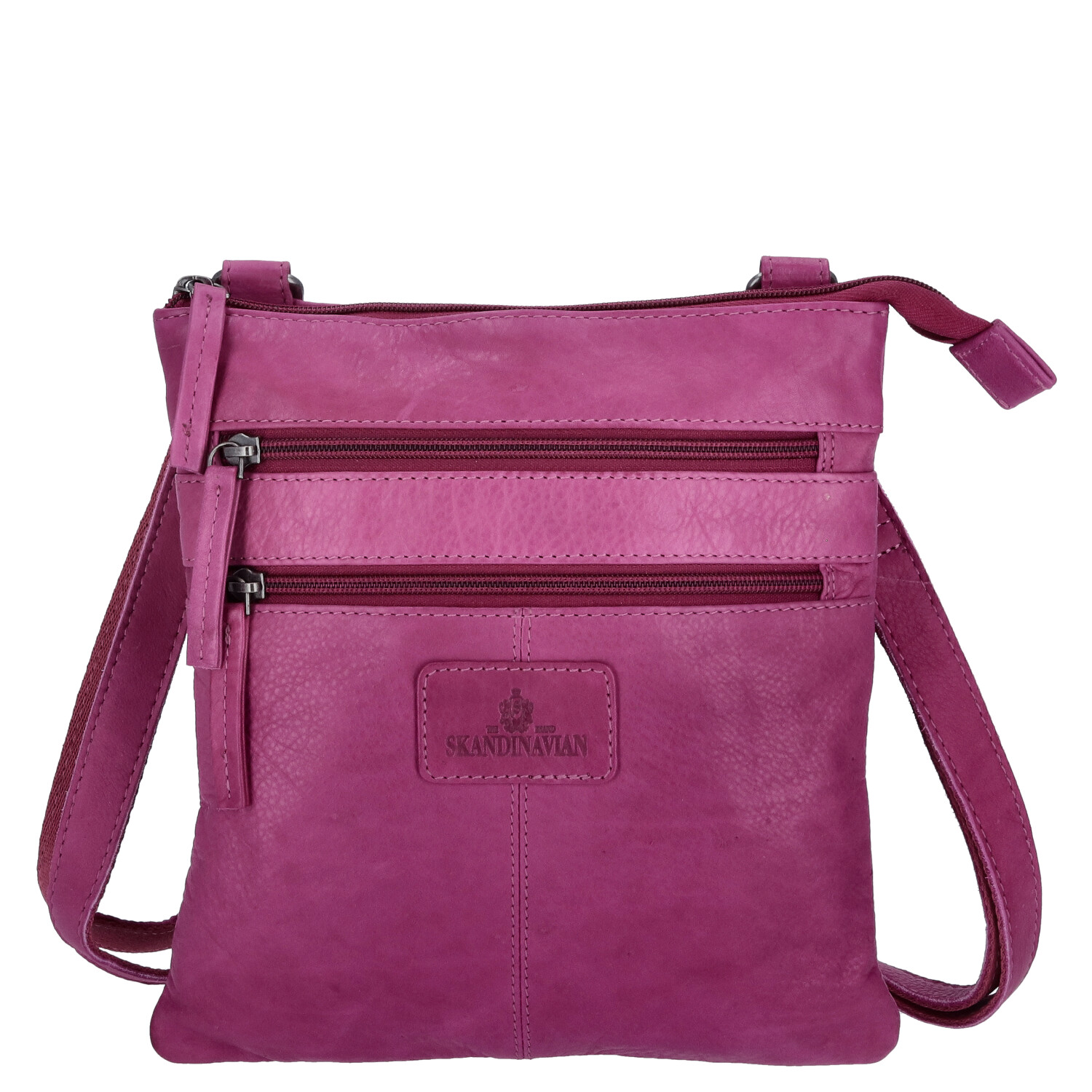 The Skandinavian Brand Damen Ledertasche  Purple Abbildung 4