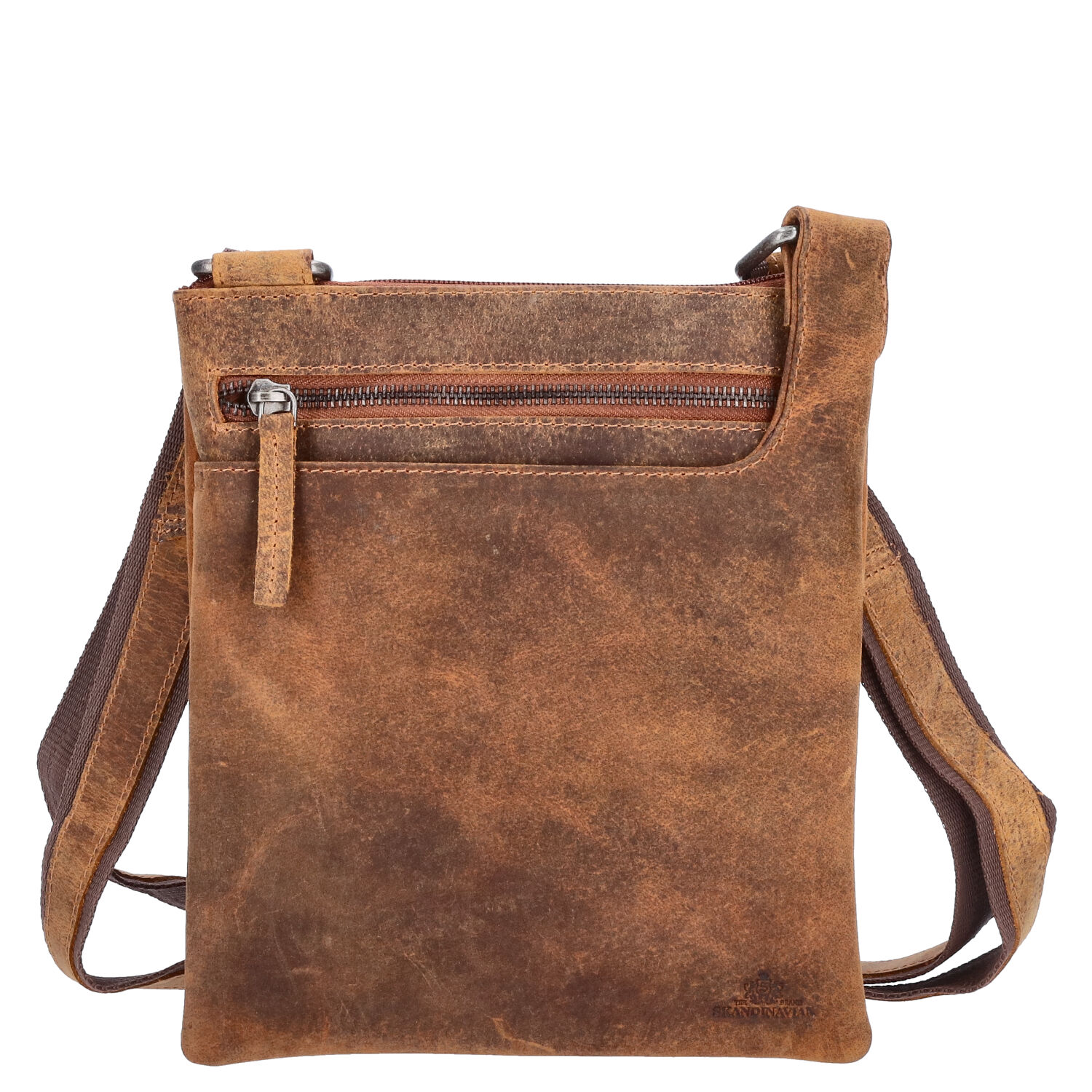 The Skandinavian Brand Leder Umhängetasche Hunter  tan Abbildung 3