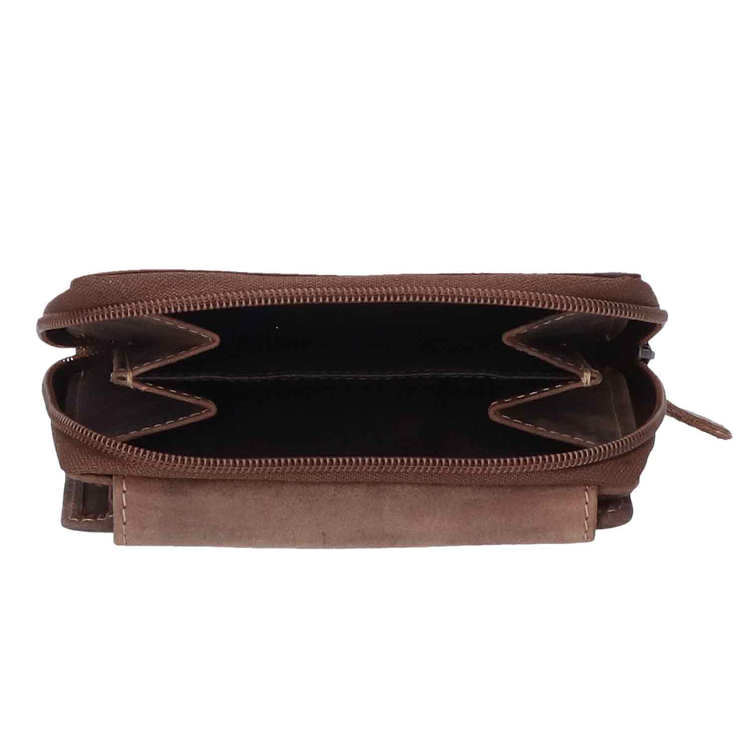 The Skandinavian Brand Lady Zip Wallet Hunter  tan Abbildung 3