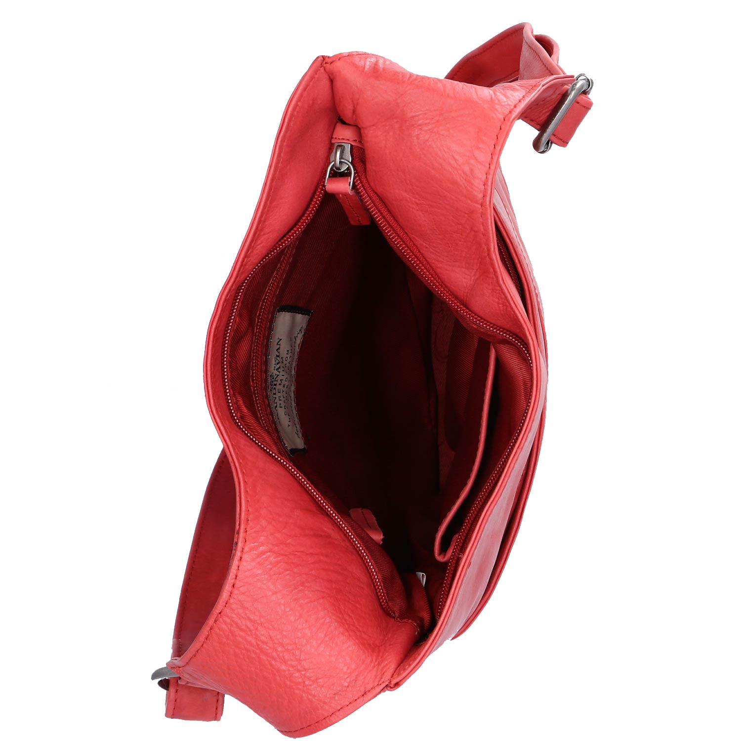 The Skandinavian Brand Lady Bag Washed Nappa  rot Abbildung 4