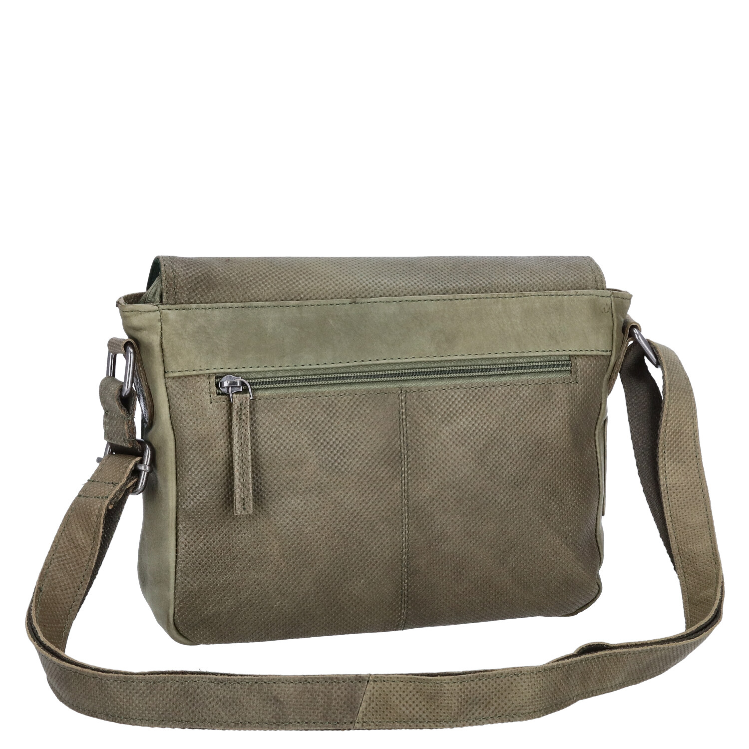 The Skandinavian Brand Damen Leder Umhängetasche  Green Abbildung 2