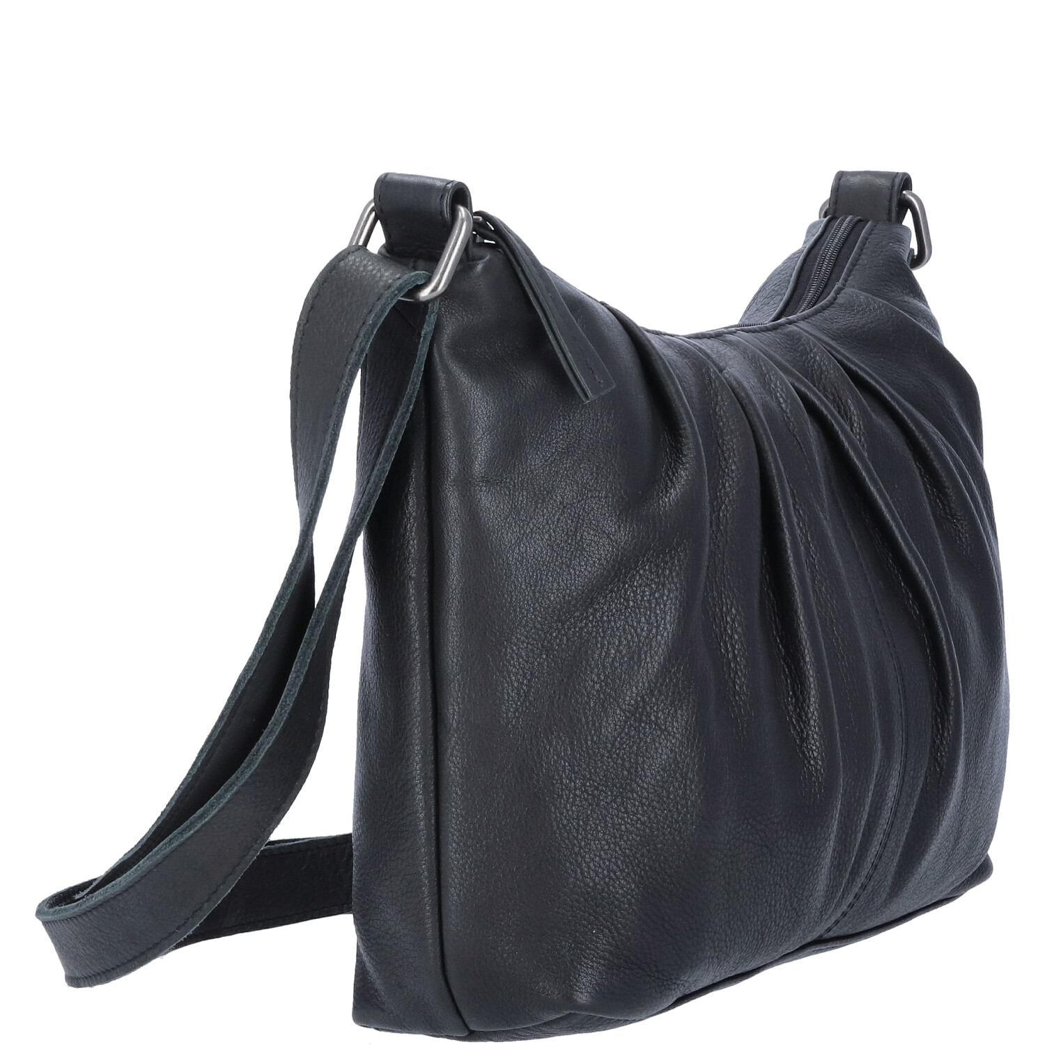 The Skandinavian Brand Damen Ledertasche, Schultertasche  schwarz Abbildung 3 The Skandinavian Brand Damen Ledertasche, Schultertasche  schwarz Abbildung 3