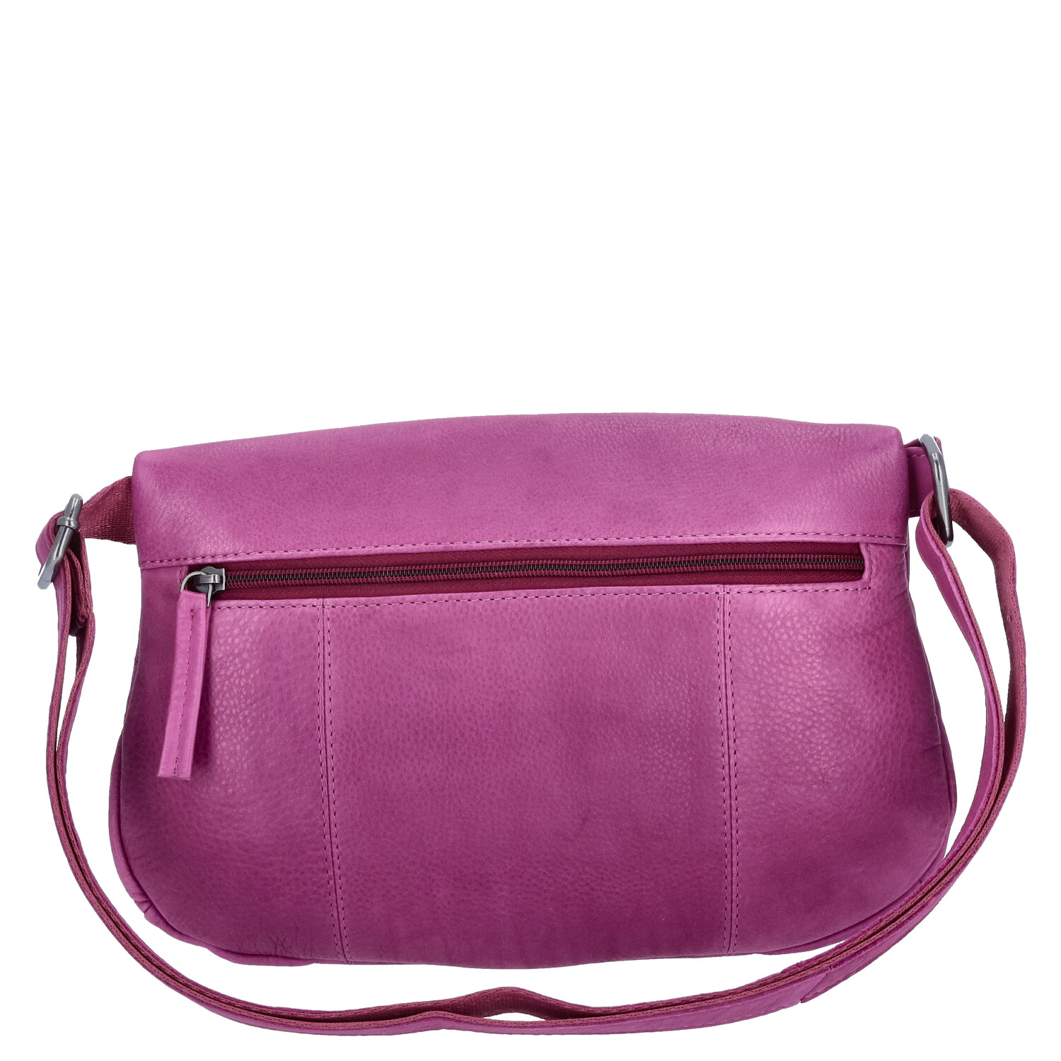 The Skandinavian Brand Leder Crossbody Bag - Purple Abbildung 2