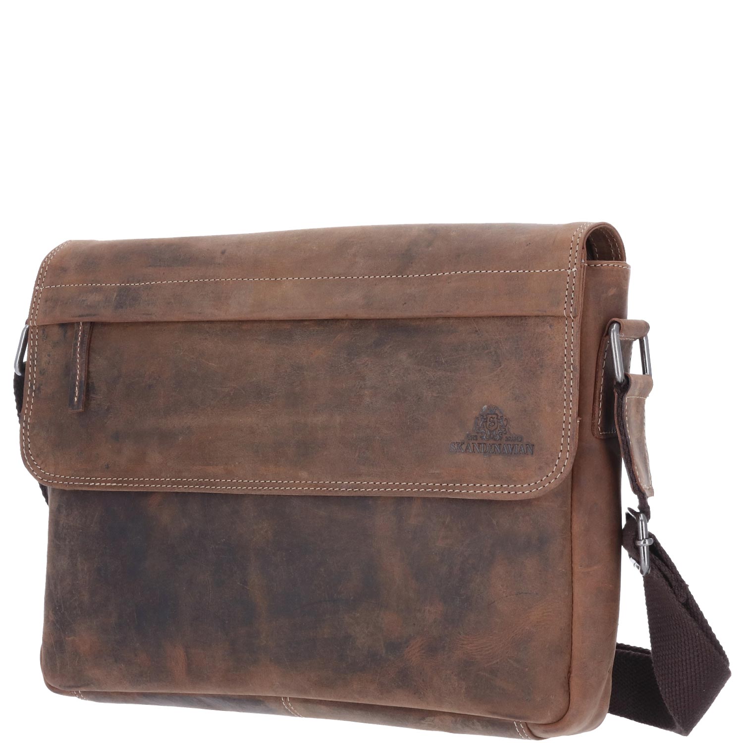 The Skandinavian Brand Messenger Umhängetasche Hunter  braun Abbildung 1 The Skandinavian Brand Messenger Umhängetasche Hunter  braun Abbildung 1