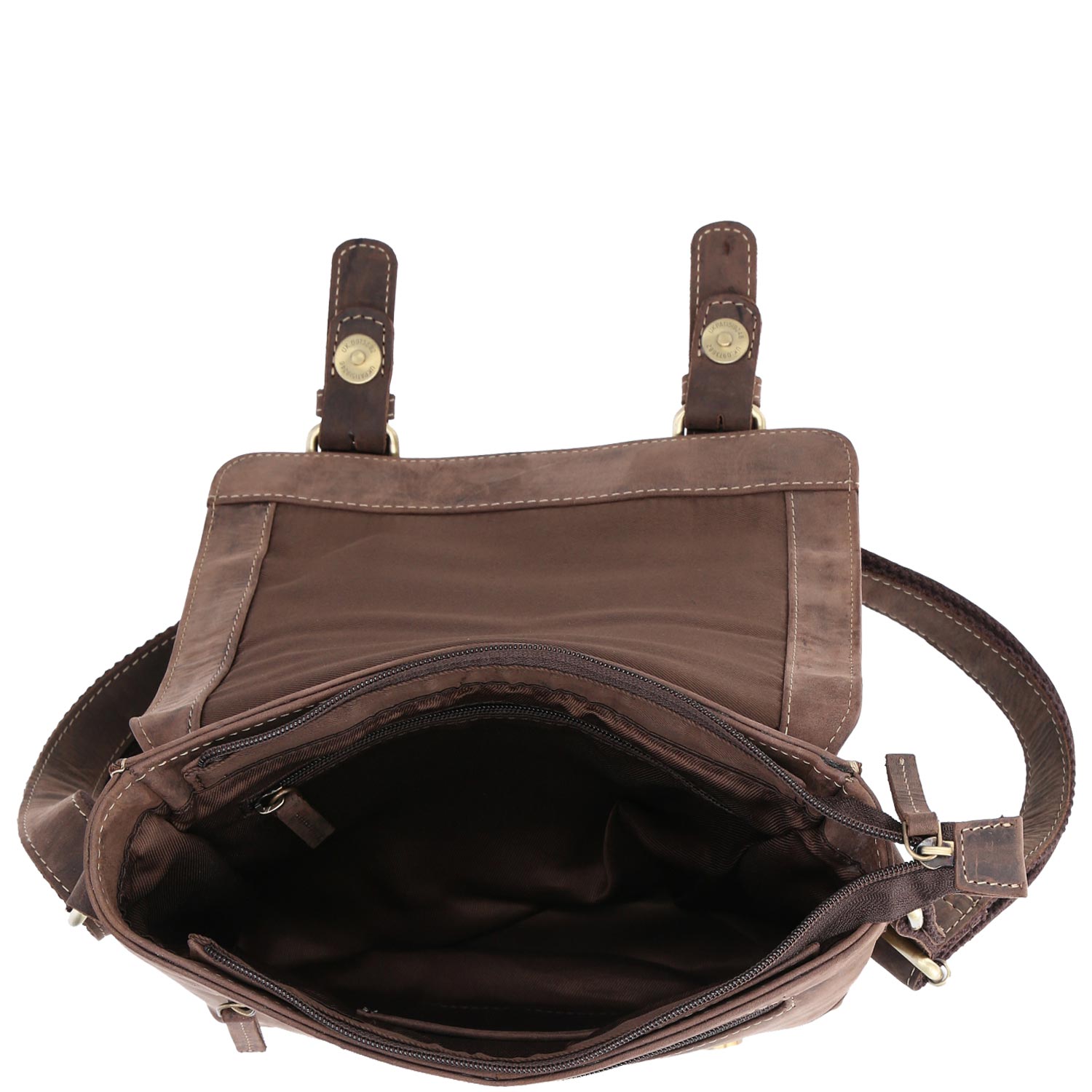 The Skandinavian Brand Herren Umhängetasche M  tan Abbildung 4