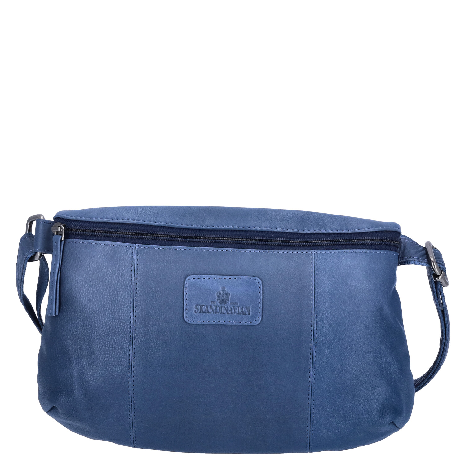 The Skandinavian Brand Leder Crossbody Bag - Blue Abbildung 4