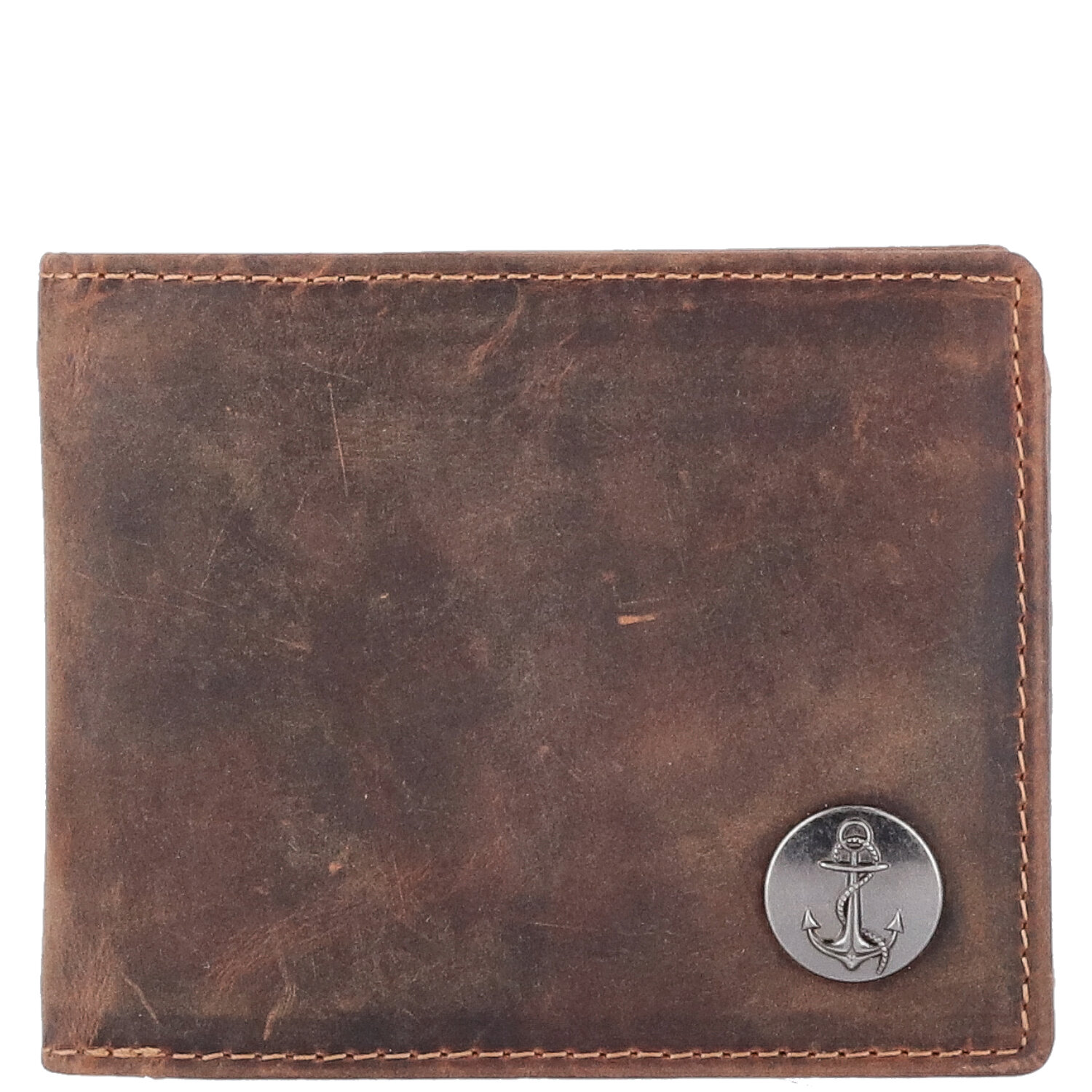 The Skandinavian Brand Leder Geldbörse Maritime braun Abbildung 2