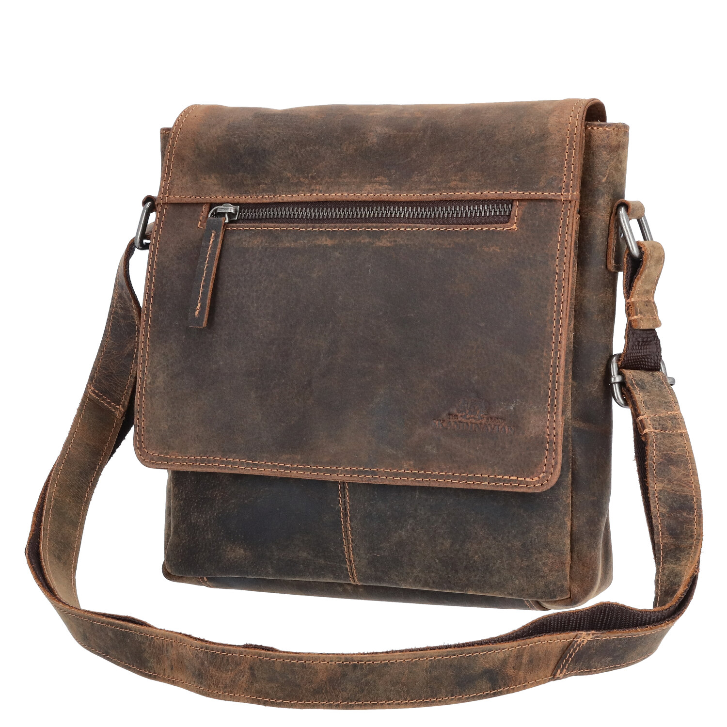 The Skandinavian Brand Leder Umhängetasche Hunter  tan Abbildung 1 The Skandinavian Brand Leder Umhängetasche Hunter  tan Abbildung 1