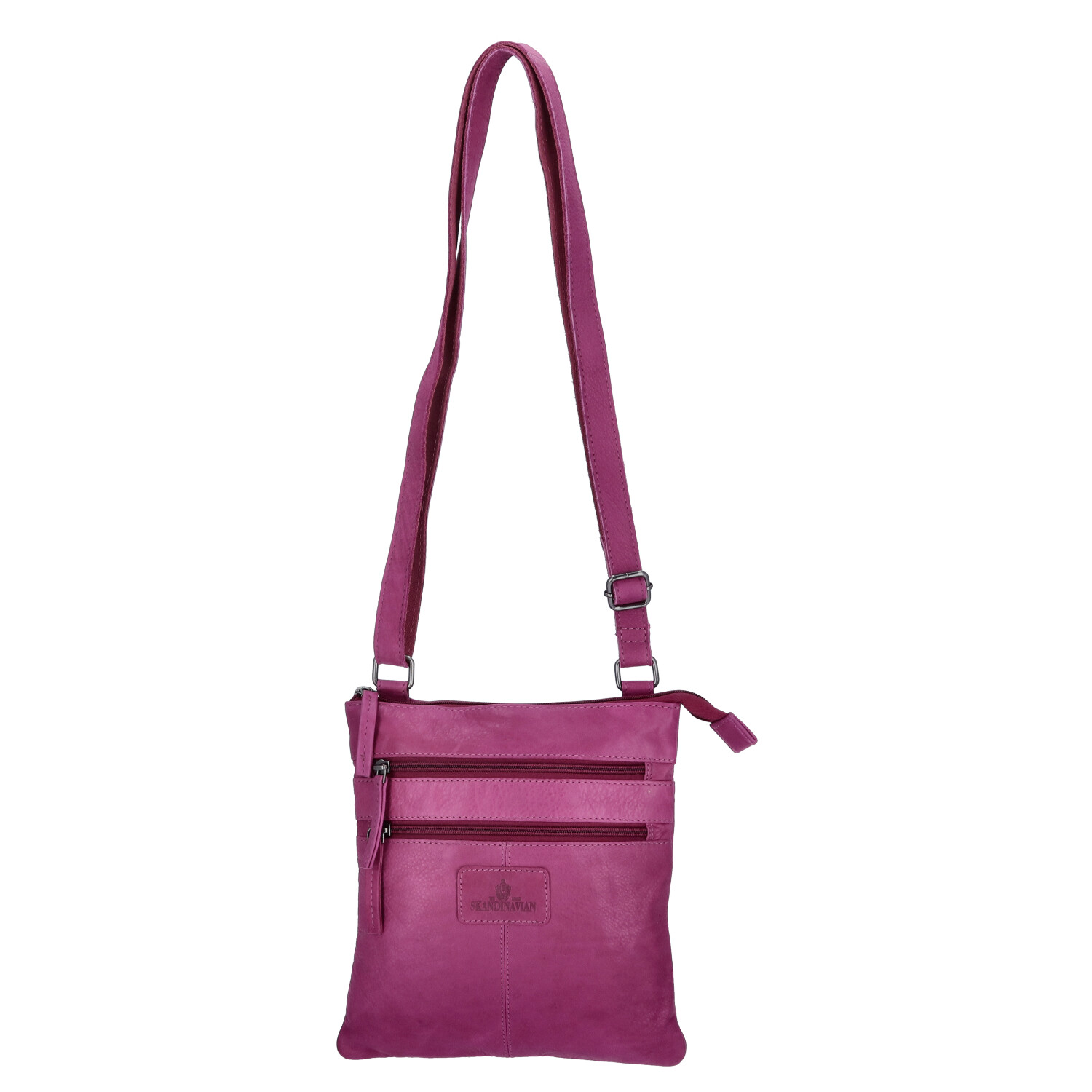 The Skandinavian Brand Damen Ledertasche  Purple Abbildung 5