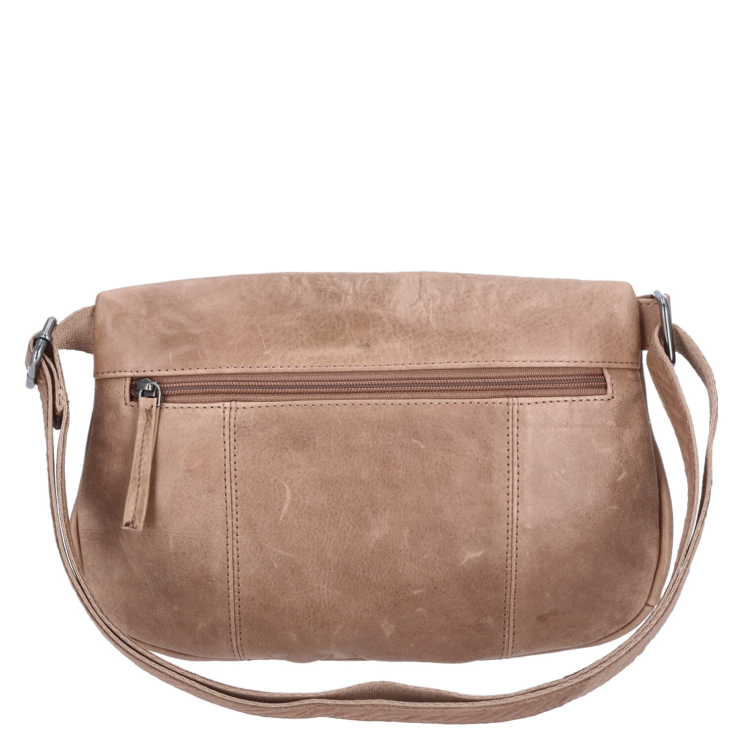 The Skandinavian Brand Leder Crossbody Bag - beige Abbildung 2