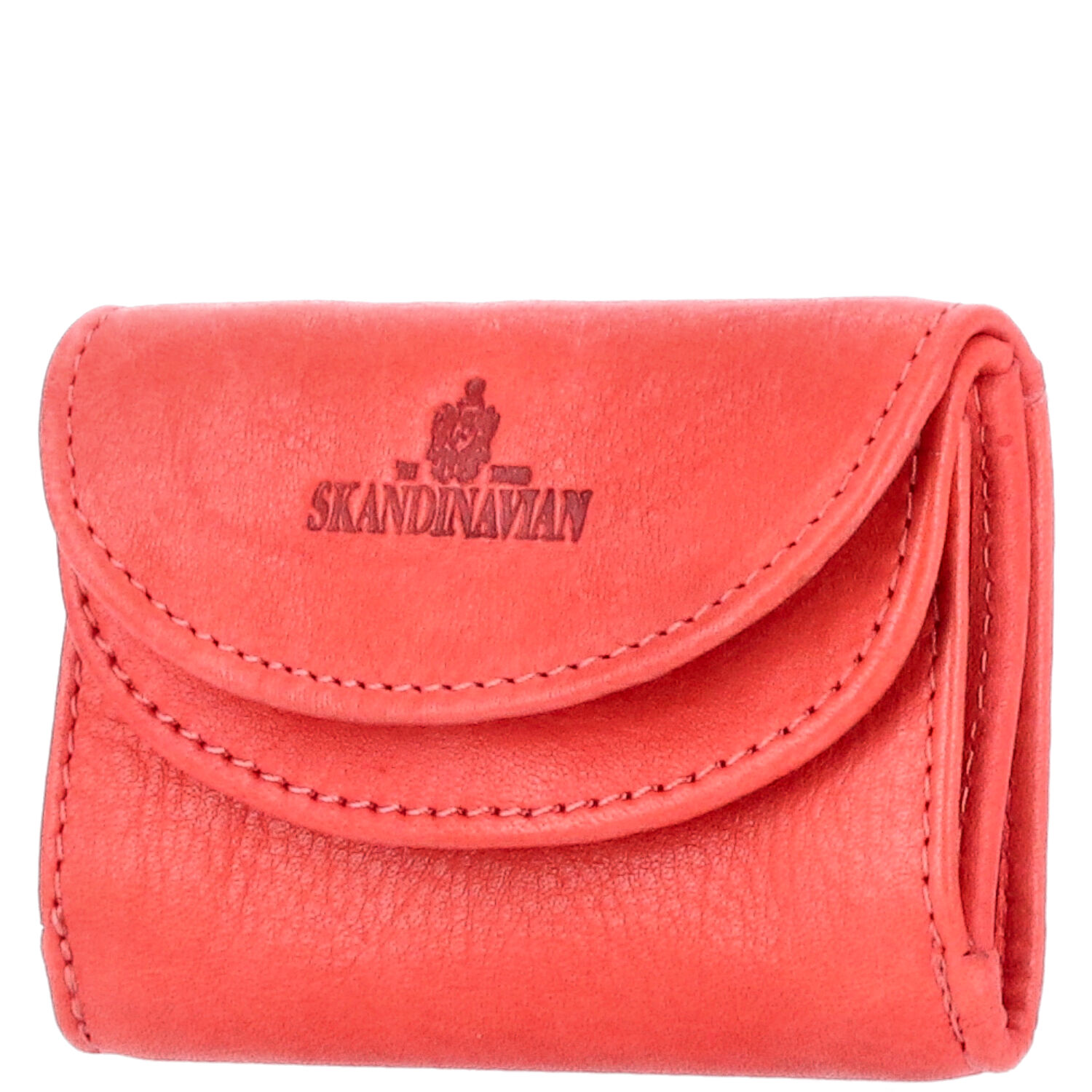 The Skandinavian Brand Leder Geldbörse Mini  rot Abbildung 1