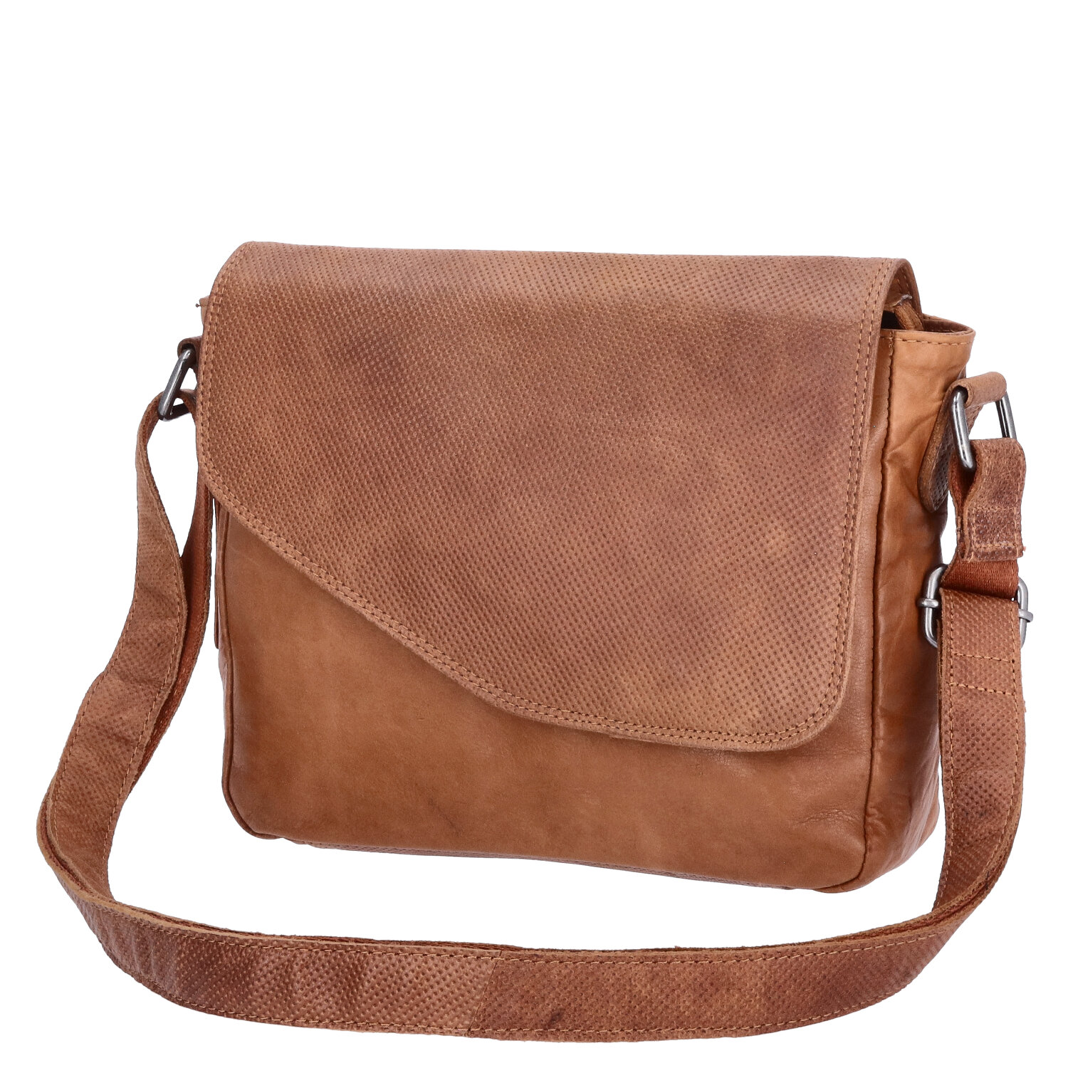 The Skandinavian Brand Damen Leder Umhängetasche  Cognac Abbildung 1 The Skandinavian Brand Damen Leder Umhängetasche  Cognac Abbildung 1
