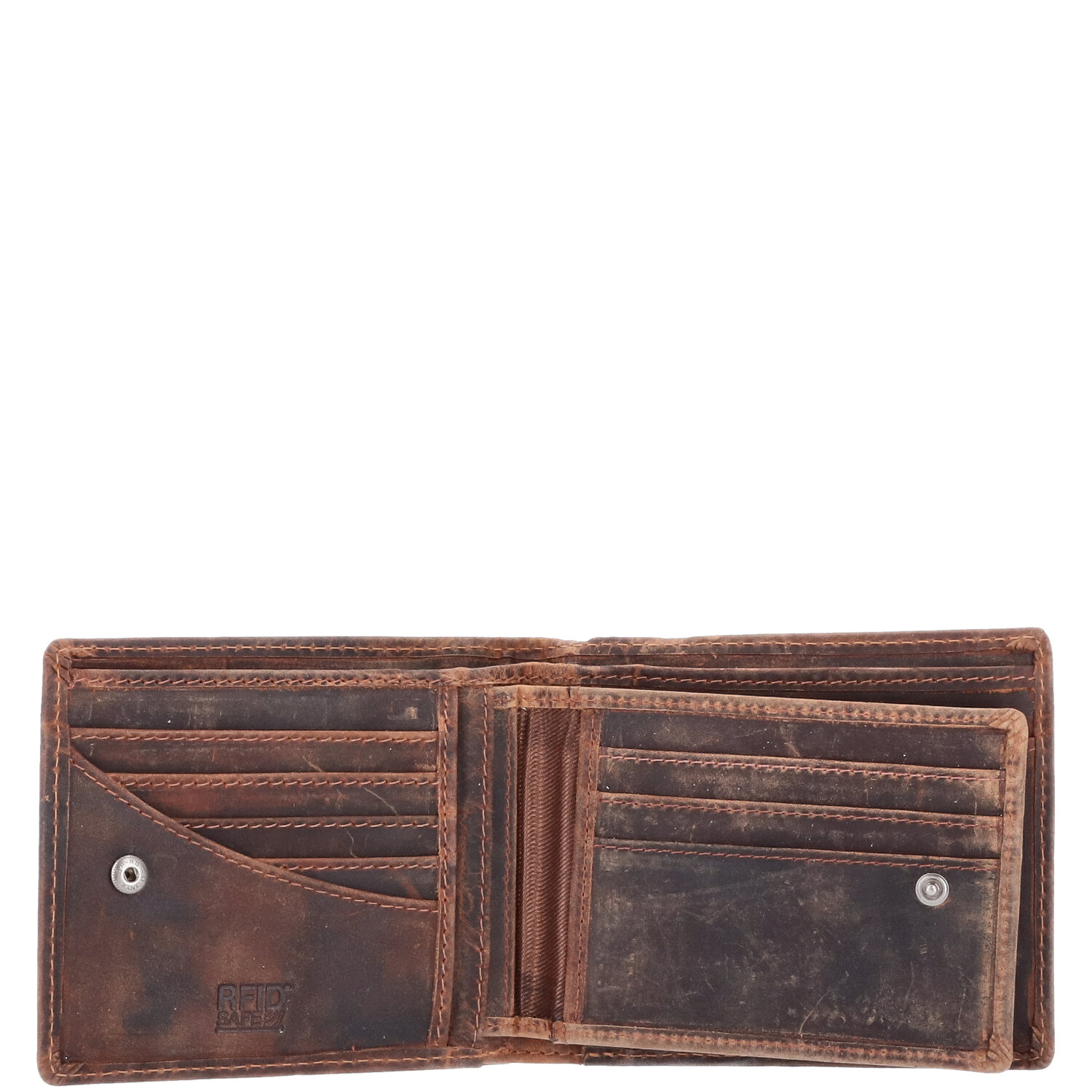 The Skandinavian Brand Leder Geldbörse Maritime braun Abbildung 5