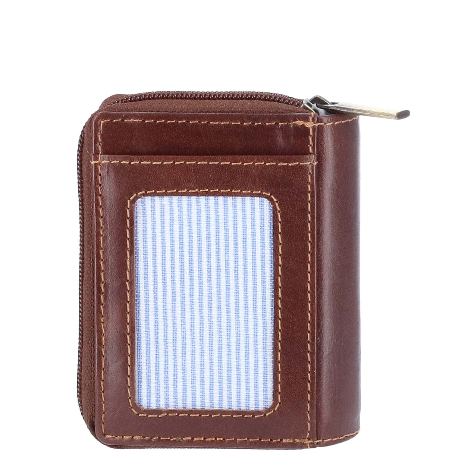 The Skandinavian Brand Leder Börse mit Kreditkartenfächer RB Western - braun Abbildung 2