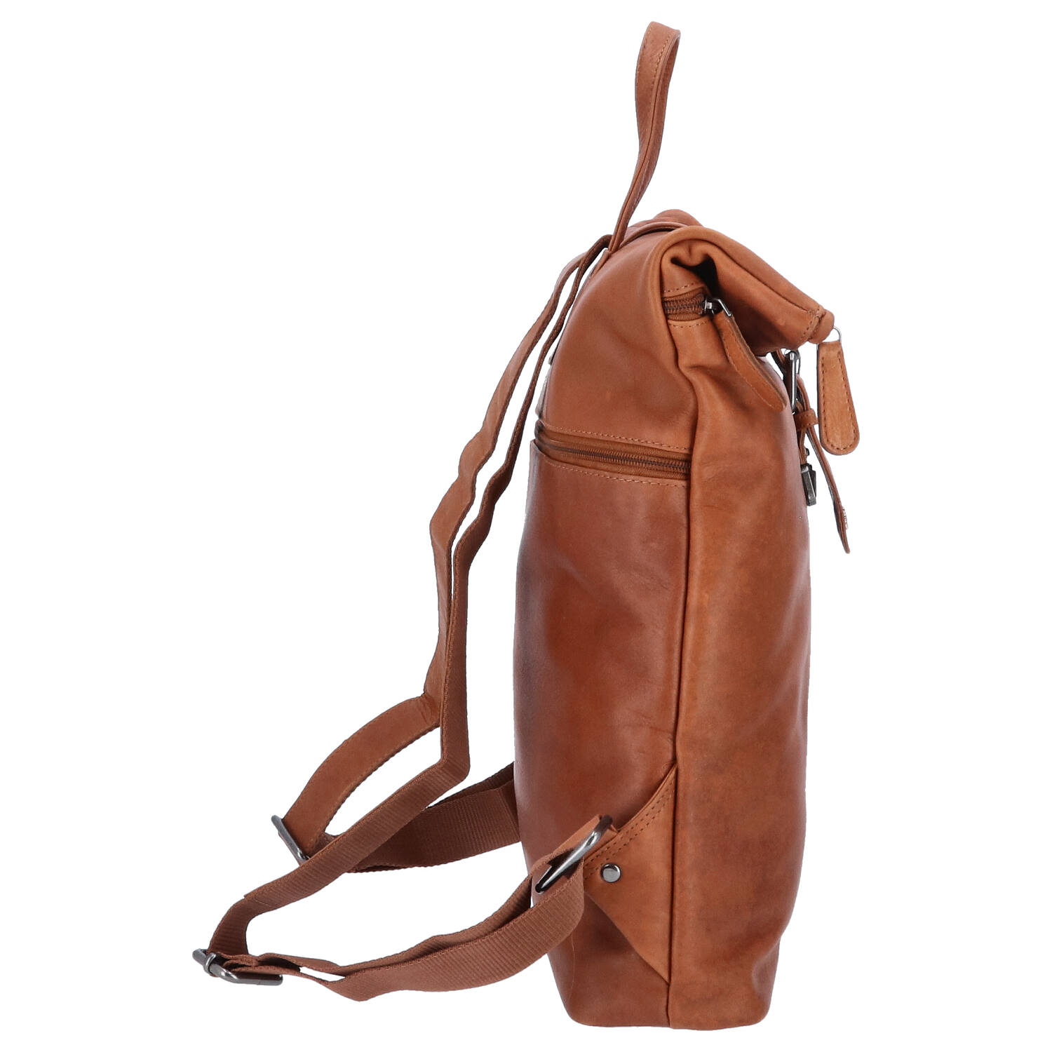 The Skandinavian Brand Damenlederrucksack  Cognac Abbildung 4