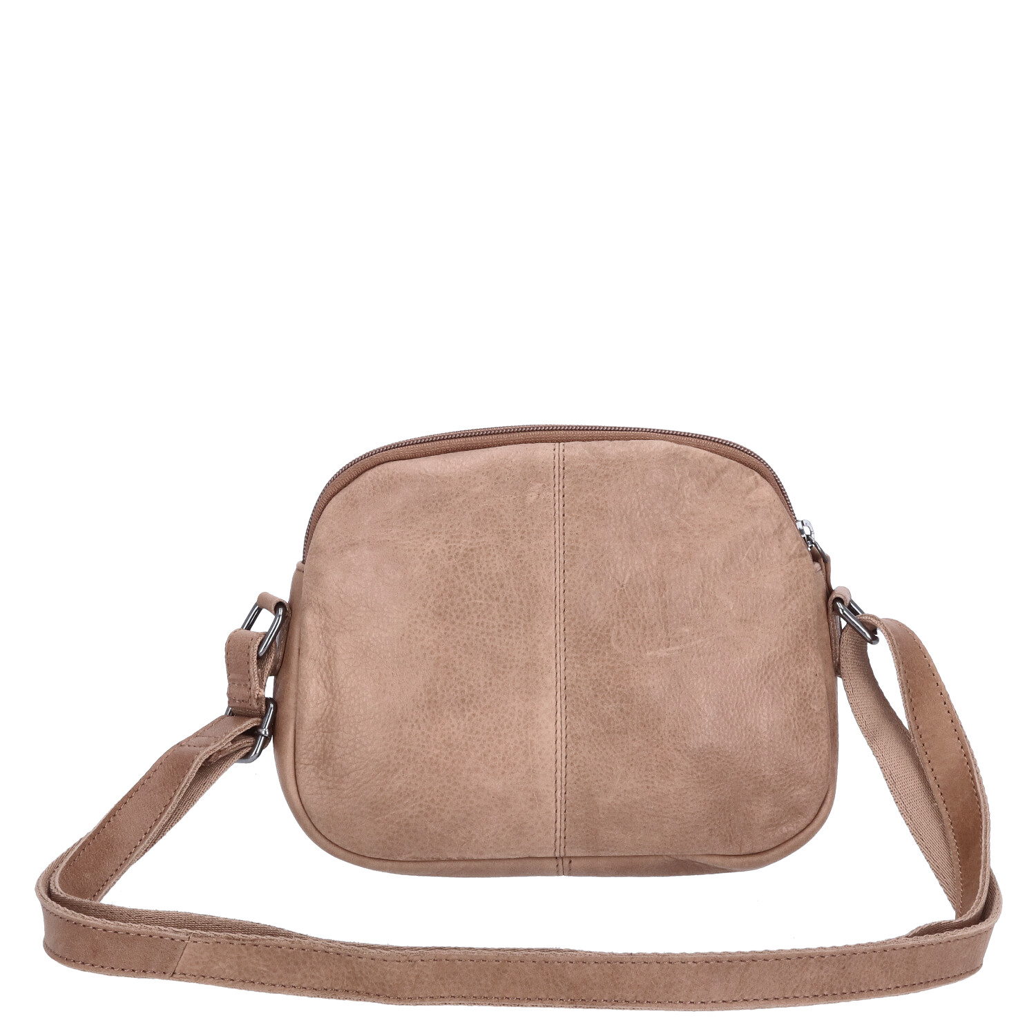 The Skandinavian Brand Damen Leder Umhängetasche - beige Abbildung 2