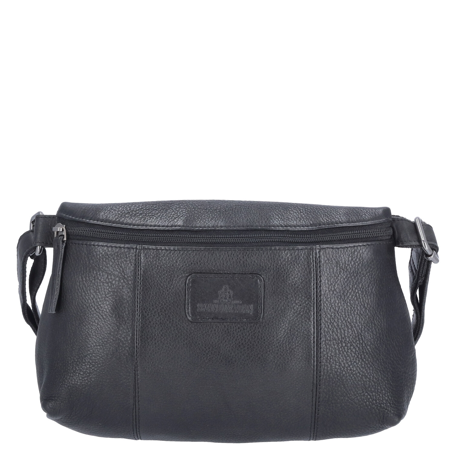 The Skandinavian Brand Leder Crossbody Bag  Black Abbildung 4
