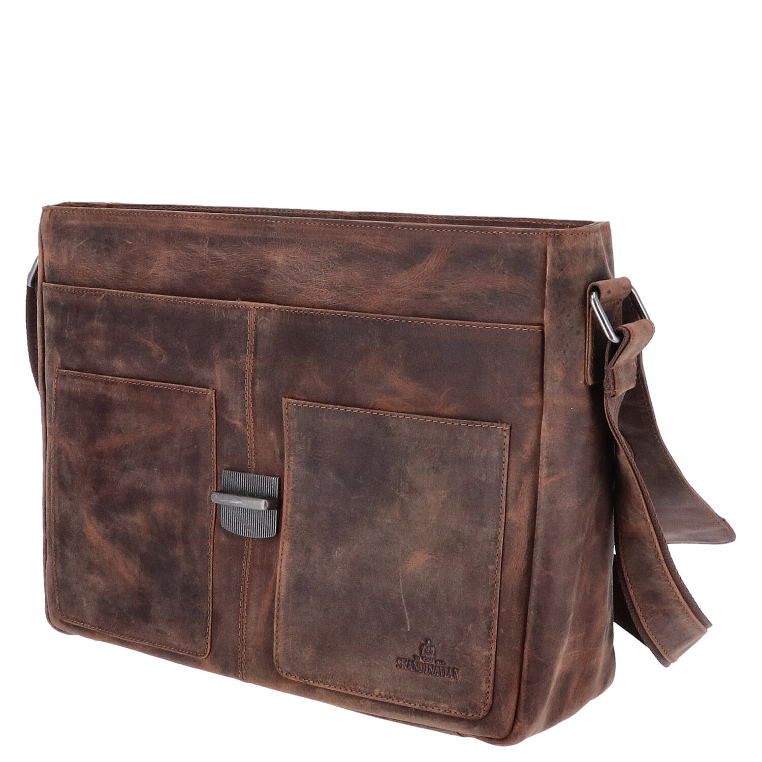 The Skandinavian Brand Leder Business Tasche  tan hunter Abbildung 6