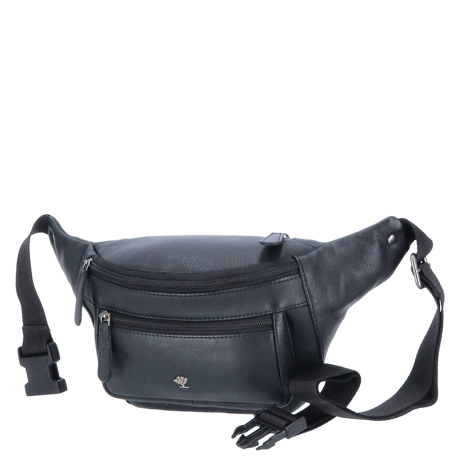 The Skandinavian Brand Leder Bauchtasche, Hüttasche, Body Bag  schwarz Abbildung 6