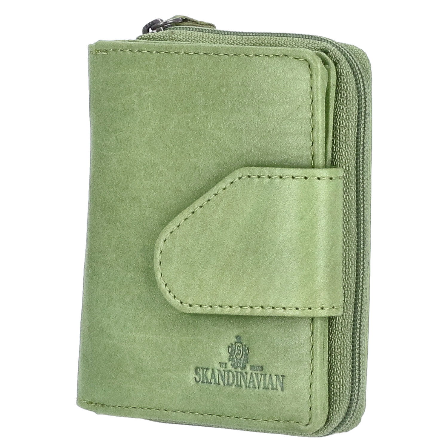 The Skandinavian Brand Leder Geldbörse Hochformat  grün Abbildung 1 The Skandinavian Brand Leder Geldbörse Hochformat  grün Abbildung 1