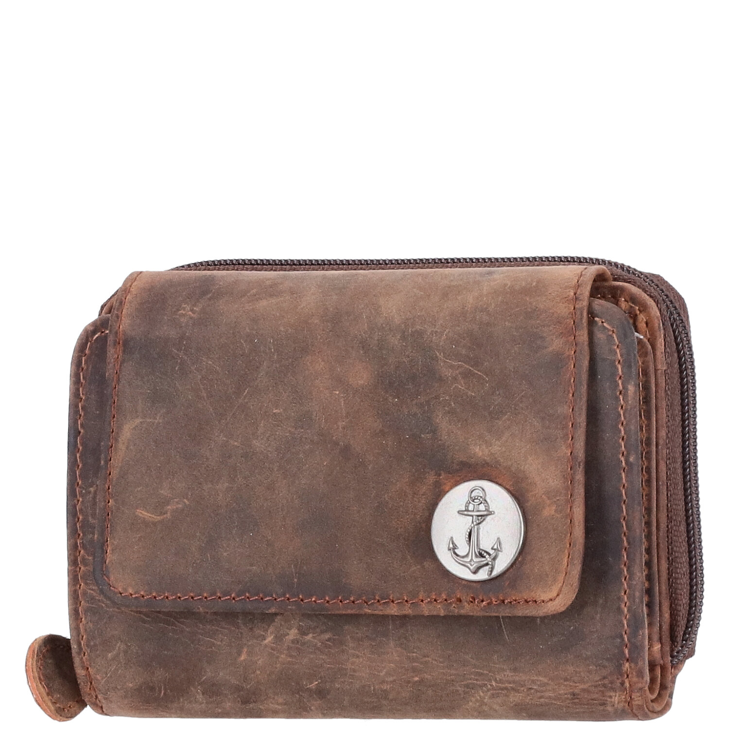 The Skandinavian Brand Damen Leder Geldbörse Maritime braun Abbildung 1 The Skandinavian Brand Damen Leder Geldbörse Maritime braun Abbildung 1