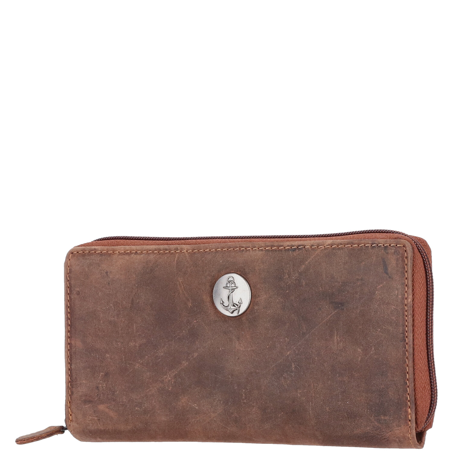 The Skandinavian Brand Damen Leder Geldbörse Maritime braun Abbildung 1 The Skandinavian Brand Damen Leder Geldbörse Maritime braun Abbildung 1