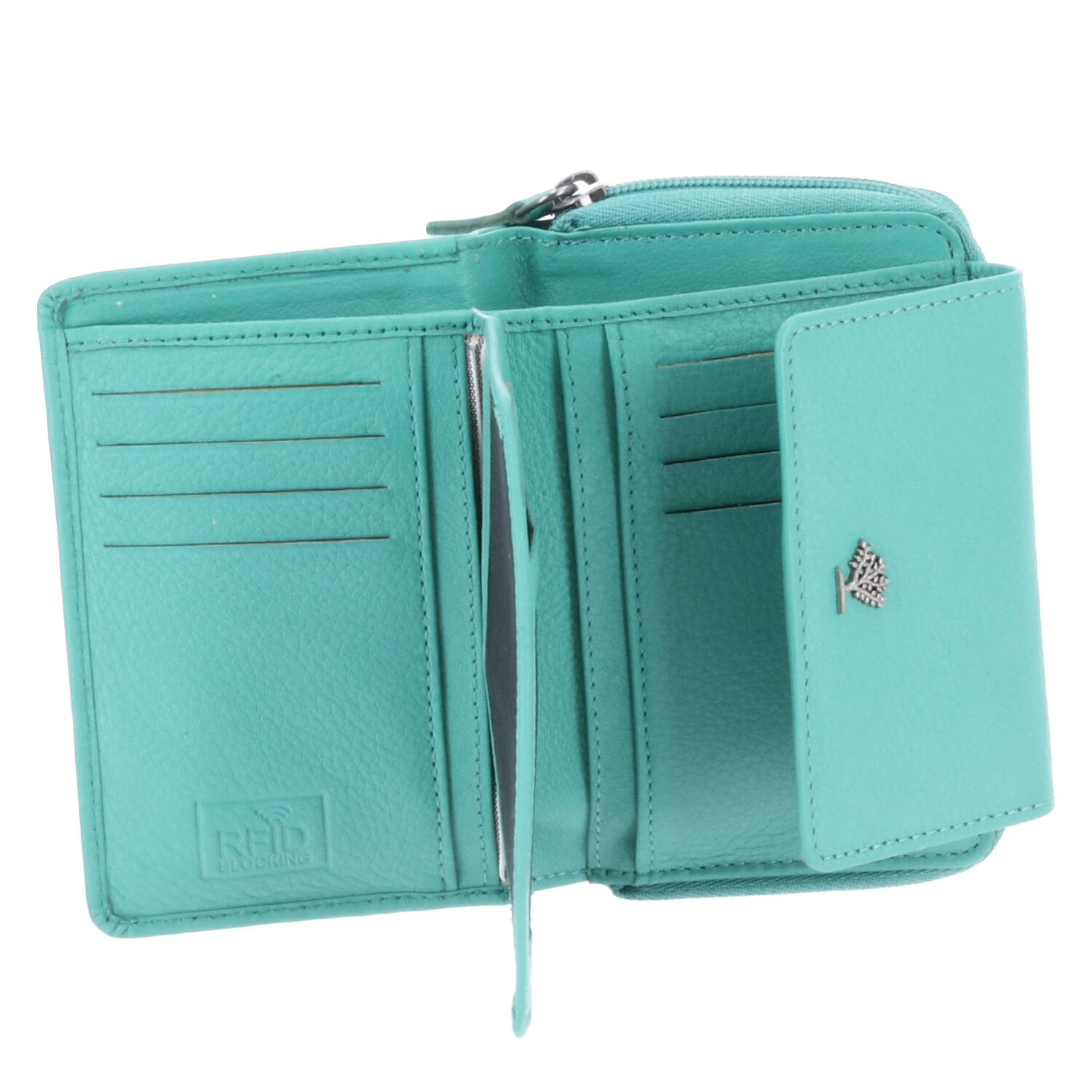 The Skandinavian Brand Lady Zip Wallet Hunter  turquoise Abbildung 3